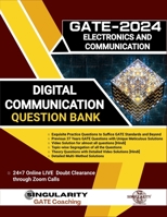 Digital Communication Question Bank: GATE 2024 Electronics and Communication 9359967343 Book Cover