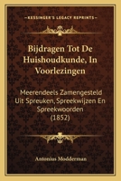 Bijdragen Tot De Huishoudkunde In Voorlezingen 1167517822 Book Cover