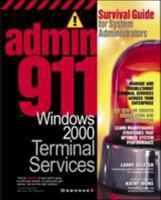 Admin911: Windows 2000 Terminal Services 0072129913 Book Cover