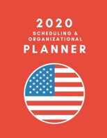 2020 Planner: Yearly Monthly and Daily Calendar Notebook for Scheduling and Organization (Red) 1677511249 Book Cover