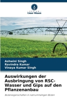 Auswirkungen der Ausbringung von RSC-Wasser und Gips auf den Pflanzenanbau (German Edition) 6630172205 Book Cover