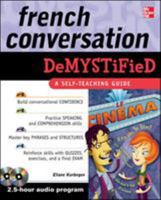 French Conversation Demystified with Two Audio CDs 0071635440 Book Cover