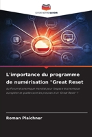 L'importance du programme de numérisation "Great Reset (French Edition) 620794495X Book Cover
