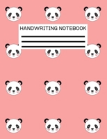 Handwriting Notebook: Handwriting Composition Notebook 165882413X Book Cover