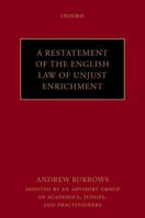 A Restatement of the English Law of Unjust Enrichment 0199669899 Book Cover