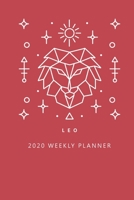 Leo 2020 Weekly Planner (Red) 171030488X Book Cover