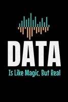 Data Is Like Magic But Real: Dot Grid Page Notebook Gift For Computer Data Science Related People. 1672971756 Book Cover