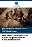 Das Menschenrecht auf einen angemessenen Lebensstandard 6203663956 Book Cover