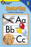 Handwriting Traditional Manuscript Homework Booklet 0880129255 Book Cover