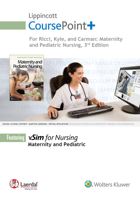 Lippincott CoursePoint+ for Ricci, Kyle  Carman: Maternity and Pediatric Nursing 149635317X Book Cover