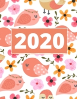 2020 planner 8.5 x 11: Beautiful Planner with Weekly Spreads, Ample Writing Space, and Extra Lined Pages to Record Notes and Reminders [From Jan 1, 2020 to Dec 31, 2020] 1679130439 Book Cover