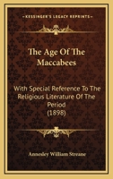 The Age of the Maccabees 1016145500 Book Cover