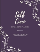Wellness Journal: 12 Month Planner for a Better You with Daily Routine Checklist, Mood Tracker, Sleep Log, Gratitude Journal and more. 1706166354 Book Cover