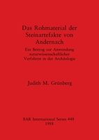 Rohmaterial Der Steinartefacte Von Andernach (British Archaeological Reports (BAR)) 086054575X Book Cover