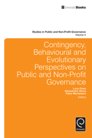 Contingency, Behavioural and Evolutionary Perspectives on Public and Non-Profit Governance 1785604295 Book Cover