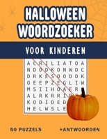 Halloween Woordzoeker puzzelboek voor kinderen. B0BHFY3FKZ Book Cover