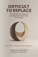DIFFICULT TO REPLACE B0HMFQG97R Book Cover