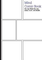 Mind Comic Book - 6 Panel,7x10, 80 Pages, Make Your Own Comic Books 1533671982 Book Cover