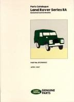 Land Rover Ser IIa Parts Catalog (Official Parts Catalogue S.) 1855202751 Book Cover