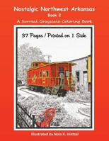 Nostalgic Northwest Arkansas Book 2: A Surreal Grayscale Coloring Book 1986013030 Book Cover