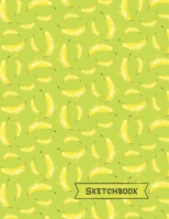 Bananas Sketchbook: Banana Gifts: Blank Drawing Paper Sketch Book: Large Notebook for Doodling or Sketching 8.5 x 11 1708349065 Book Cover