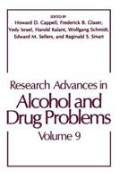 Research Advances in Alcohol and Drug Problems 1461577454 Book Cover