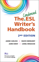 The Condensed ESL Writer's Handbook, 2nd Ed. 0472037331 Book Cover