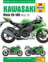 Kawasaki ZX-10R Service and Repair Manual: 2004-2010 (Haynes Service and Repair Manuals) 0857335421 Book Cover
