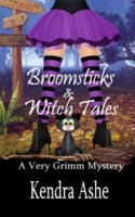 Broomsticks & Witch Tales 1983611077 Book Cover
