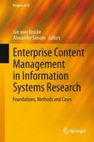Enterprise Content Management in Information Systems Research: Foundations, Methods and Cases 364239714X Book Cover