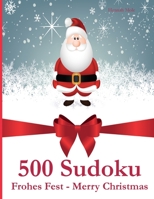 500 Sudoku Frohes Fest - Merry Christmas 395497388X Book Cover