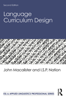 Language Curriculum Design 0415806062 Book Cover