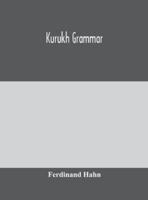 Kurukh Grammar 935417390X Book Cover