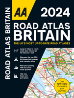 AA Road Atlas Britain 2024 Spiral 0749583401 Book Cover