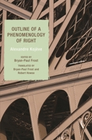 Outline of a Phenomenology of Right 074255905X Book Cover