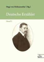 Deutsche Erzähler, 2 Bde. 3867414122 Book Cover