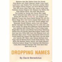 Dropping Names 0955033004 Book Cover