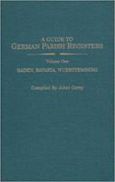 Guide to German Parish Registers (915) 0806312017 Book Cover