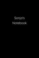 Sonja's Notebook: Notebook / Journal / Diary - 6 x 9 inches (15,24 x 22,86 cm), 150 pages. 1692258389 Book Cover