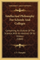 INTELLECTUAL PHILOSOPHY 0548767432 Book Cover