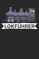 Lokführer: Bestandsbuch für Eisenbahner und Modelleisenbahn Fans mit Spruch. 120 Seiten mit Seitenzahlen. Zum verfolgen des Modell-Bestands. (German Edition) B084WPCVJQ Book Cover