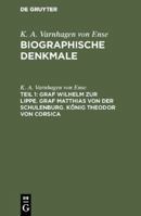 Biographische Denkmale: Theil 1 3111065006 Book Cover
