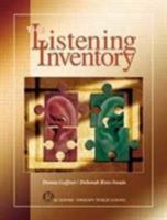 The Listening Inventory Manual 1571283439 Book Cover