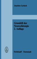Grundriss Der Neurochirurgie 3798505489 Book Cover
