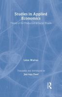 Studies in Applied Economics 0415654297 Book Cover