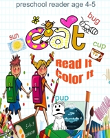 Mommy I Can Read and Color Pre-k Book: 24 Short Vowel Words Your Child Should Know! B0BHLH17MC Book Cover