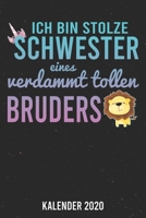 Kalender 2020: Schwester und Bruder A5 Kalender Planer f�r ein erfolgreiches Jahr - 110 Seiten 1671912624 Book Cover
