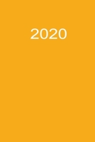 2020: B�rokalender 2020 A5 Orange 1678609307 Book Cover