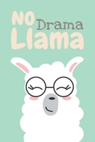 no drama llama: lindo cuaderno de apuntes para mujer, libreta para escribir apuntes y metas importantes con 120 pagina en blanco 1692602268 Book Cover