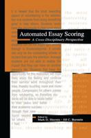 Automated Essay Scoring: A Cross-disciplinary Perspective 1138964212 Book Cover